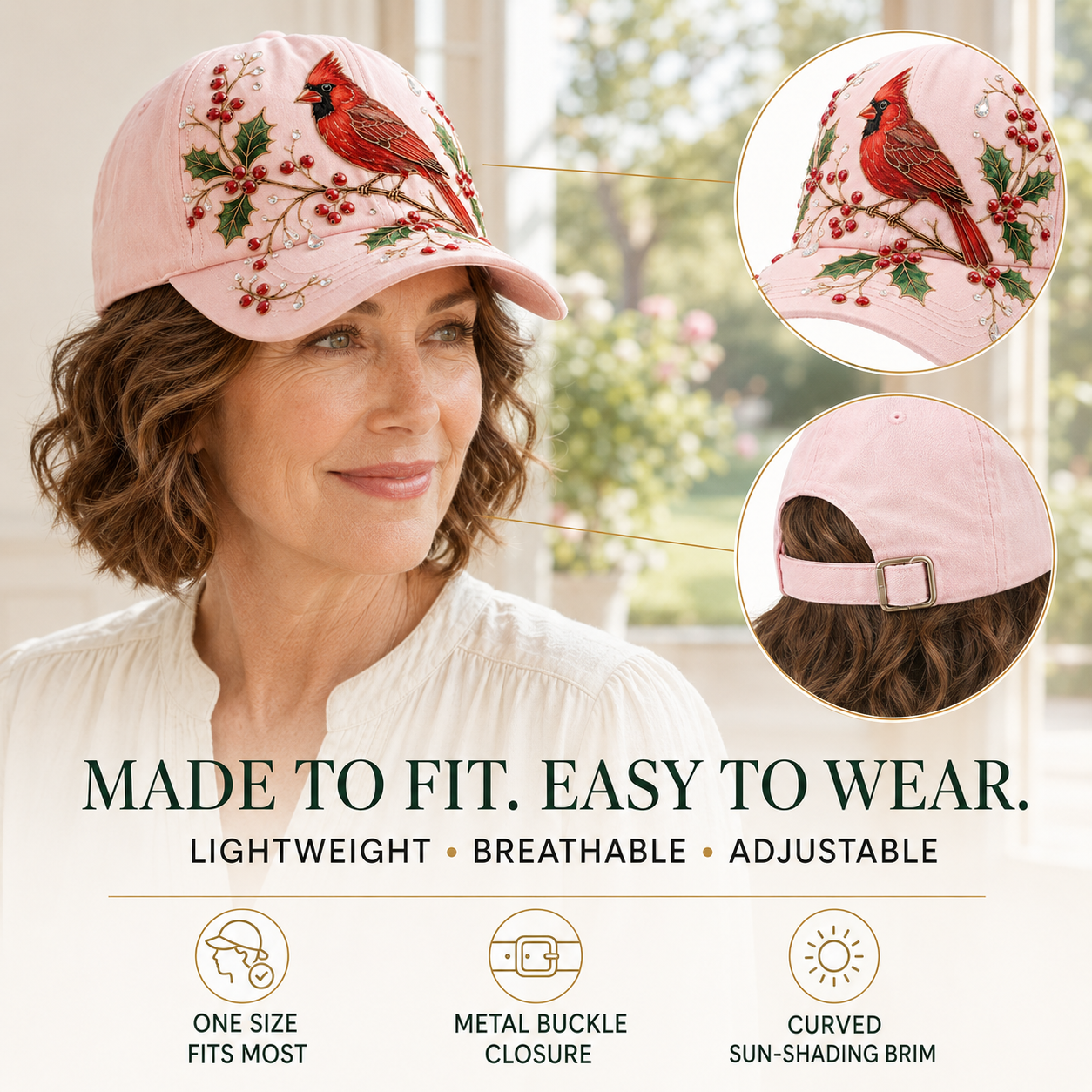 Adjustable cap fit