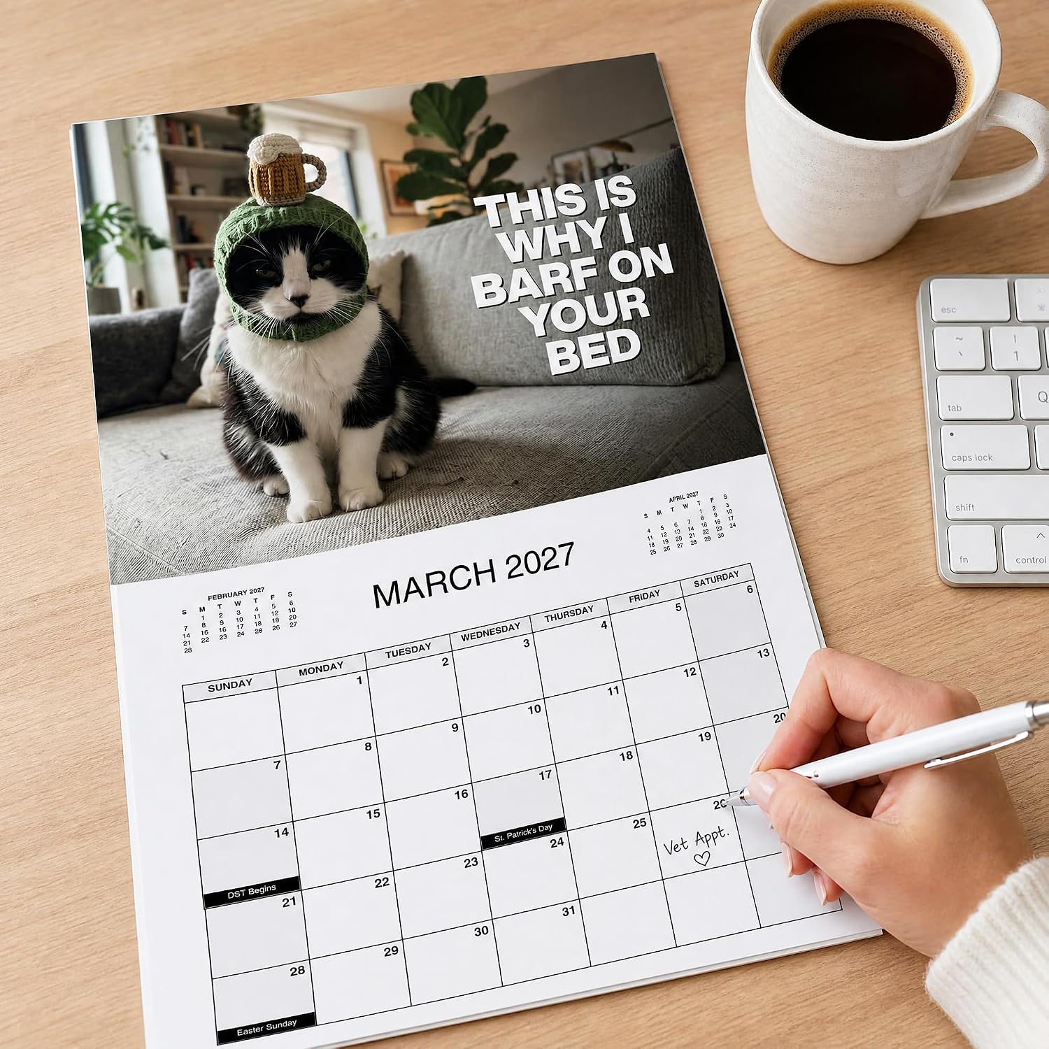 2027 Pissed-Off Cats Calendar