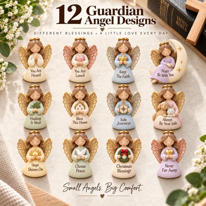 🔥Last Day 49% OFF - 👼💕12 Pocket Guardian Angels -🎁Little Blessing Keepsake Gifts(📦Buy 2 Fr