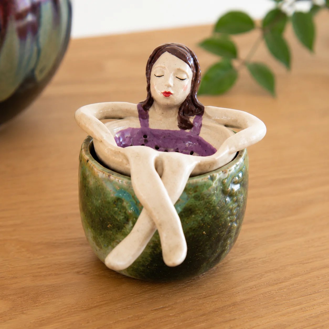Violet Tea Lady style