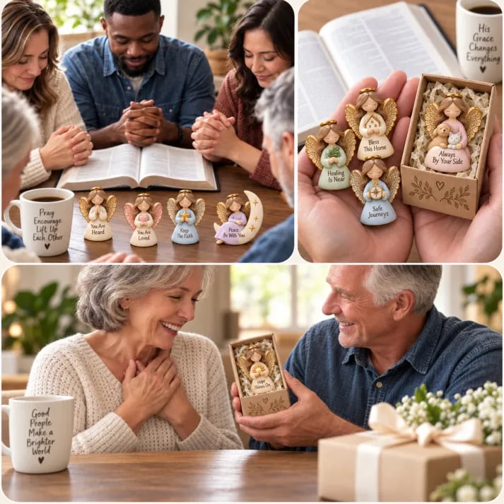 🔥Last Day 49% OFF - 👼💕12 Pocket Guardian Angels -🎁Little Blessing Keepsake Gifts(📦Buy 2 Fr