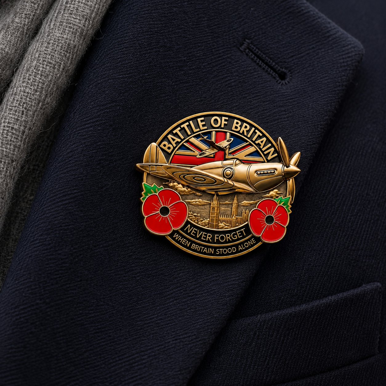 ✈️🎖️ [2026 Limited Edition] – 1940 “Never Forget” Aviation Valor Emblem