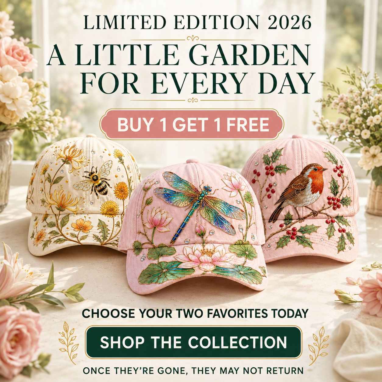 Giftable cap set