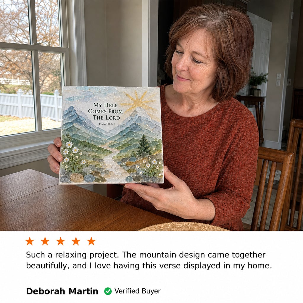 Customer review of the Sea Glass Art Kit