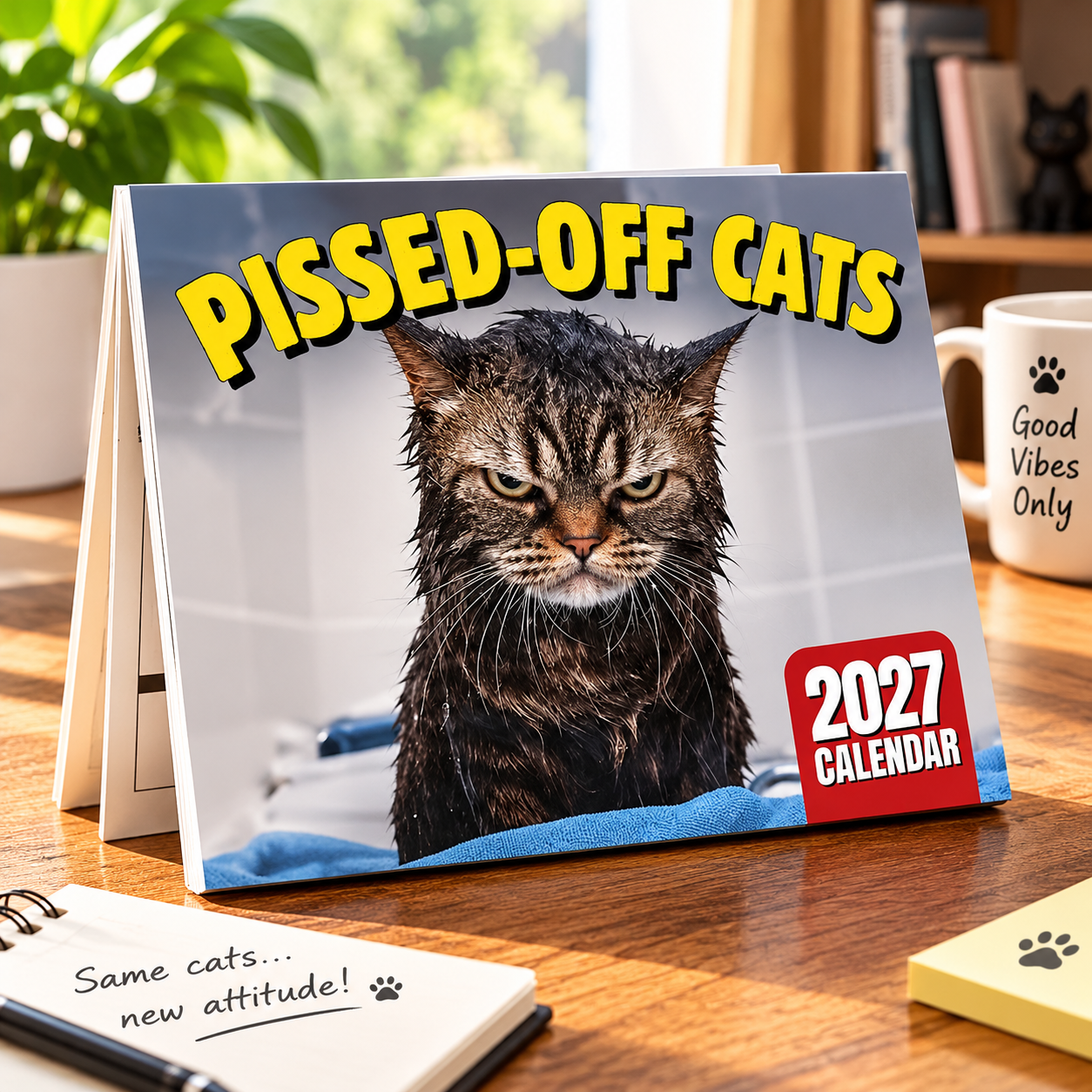 A 2027 Pissed-Off Cats Calendar