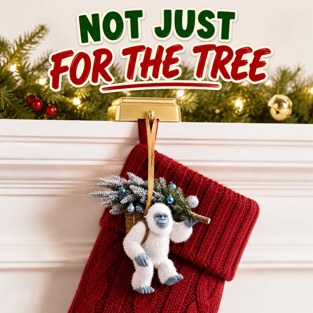 (🎄Early Christmas Sale 49%)👣2026 Wildlife Wonders Bigfoot Ornament🌟
