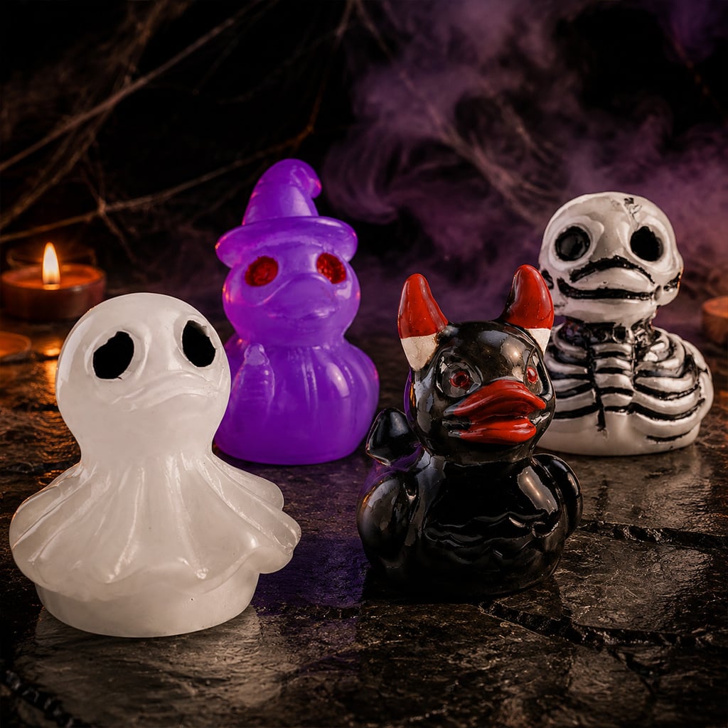 🔥Last Day 50% OFF🎁Spook Resin Miniature duckies🦆
