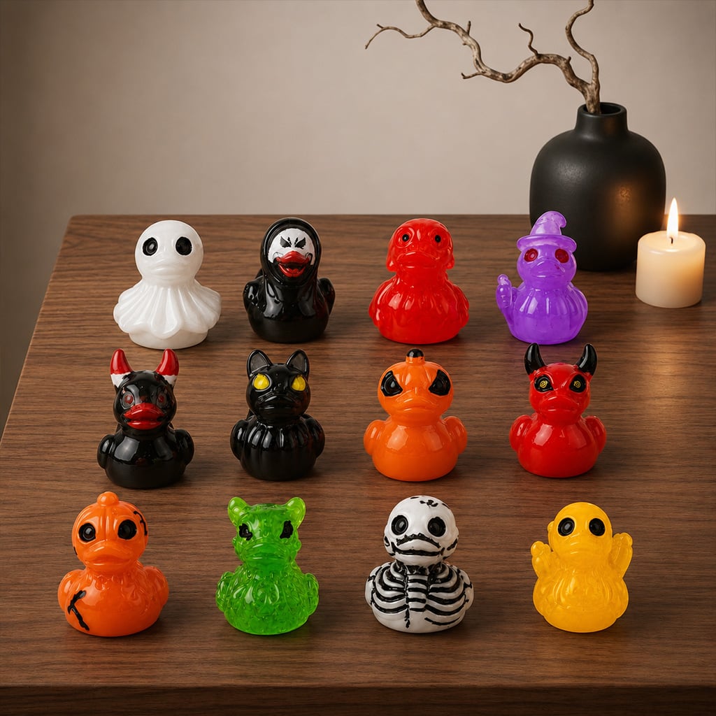 🔥Last Day 50% OFF🎁Spook Resin Miniature duckies🦆
