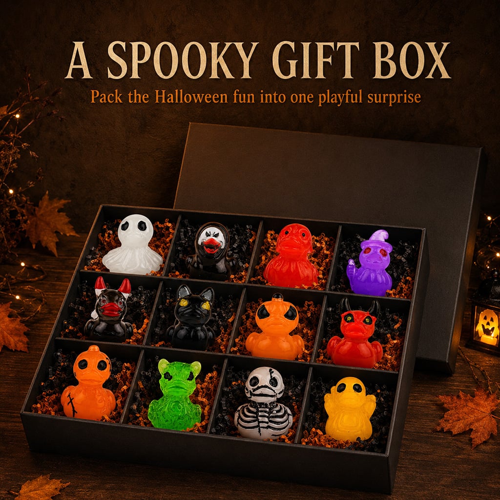 🔥Last Day 50% OFF🎁Spook Resin Miniature duckies🦆