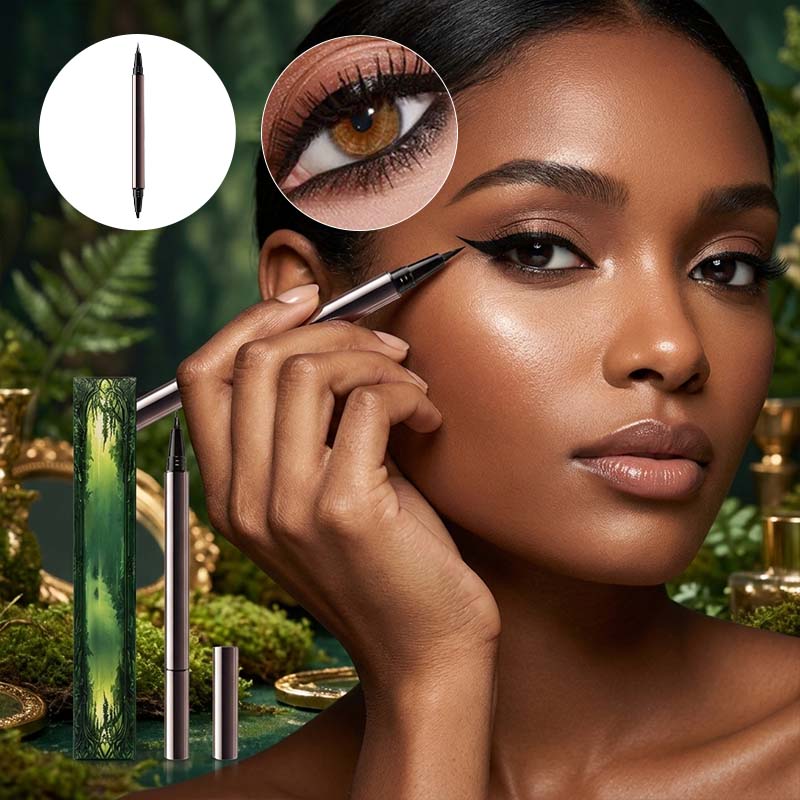 Dual-Tip Long-Lasting Liquid Eyeliner