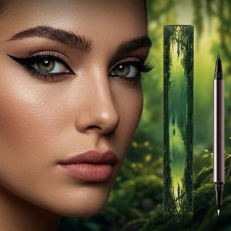 Dual-Tip Long-Lasting Liquid Eyeliner