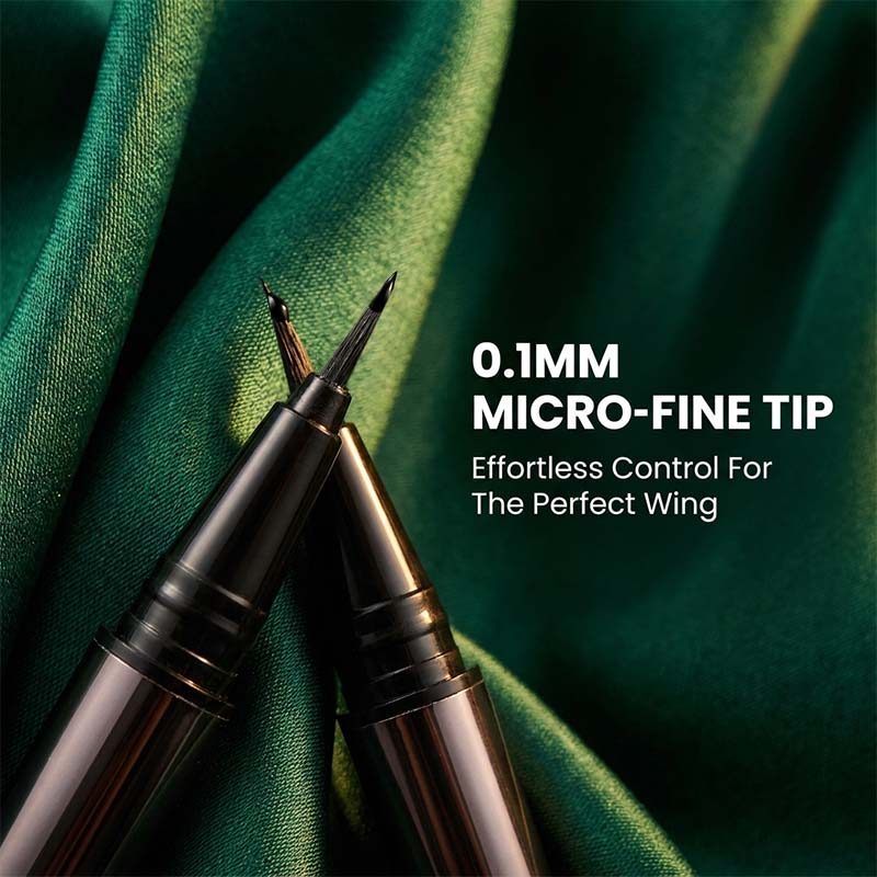 Dual-Tip Long-Lasting Liquid Eyeliner