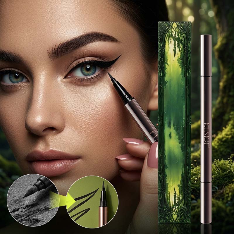 Dual-Tip Long-Lasting Liquid Eyeliner