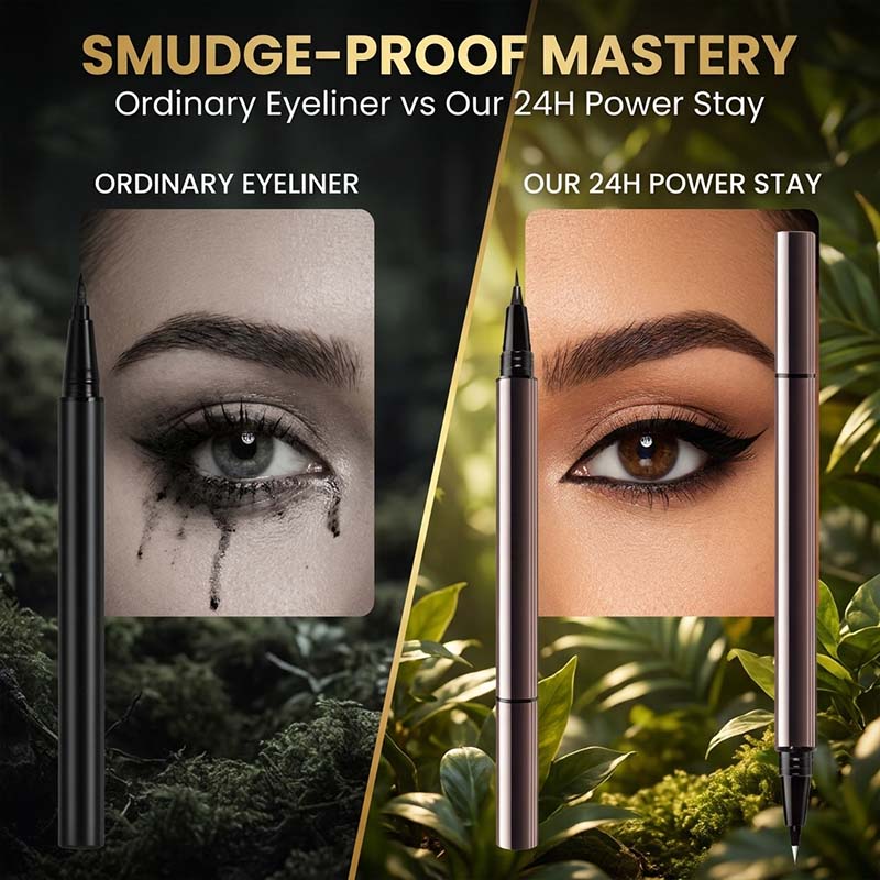 Dual-Tip Long-Lasting Liquid Eyeliner