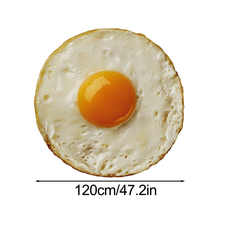 Realistic Food Print Round Flannel Throw Blanket