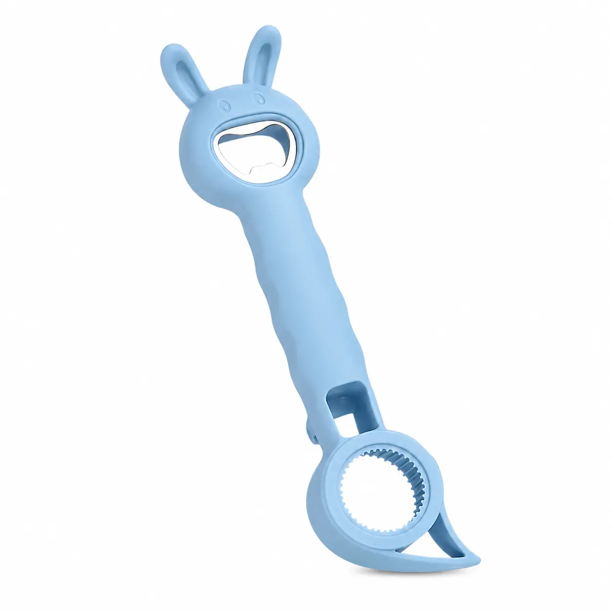 4-in-1 rabbit-shaped bottle opener