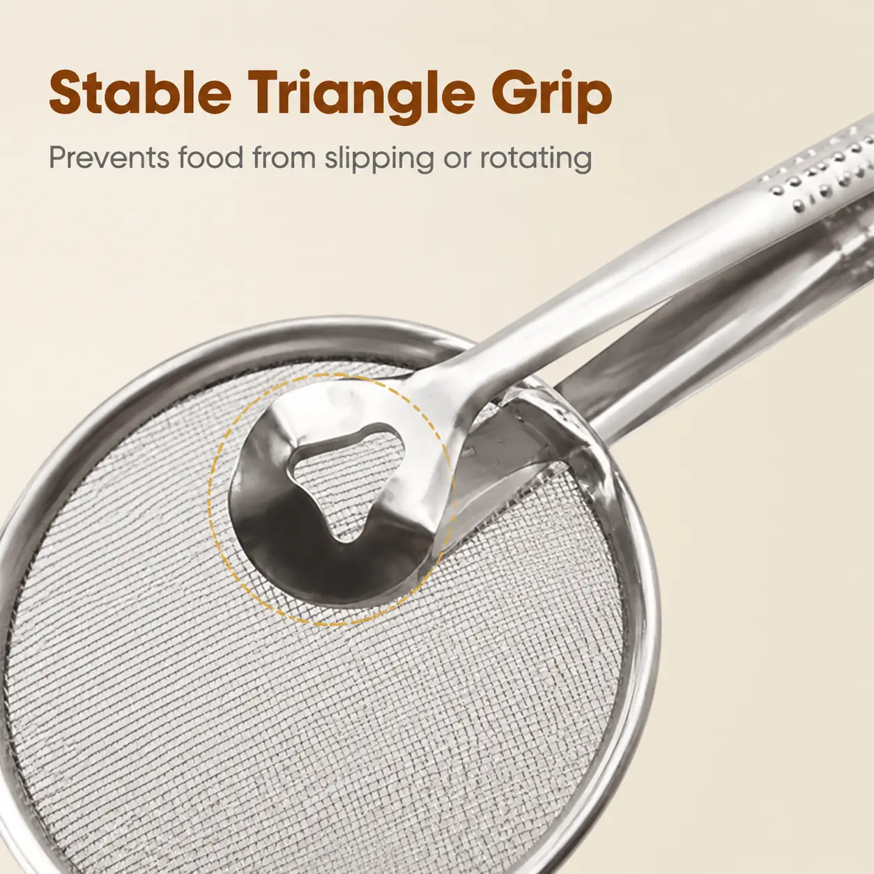 2-in-1 Strainer Tongs