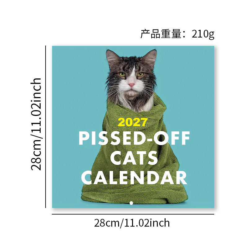 2027 Pissed-Off Cats Calendar