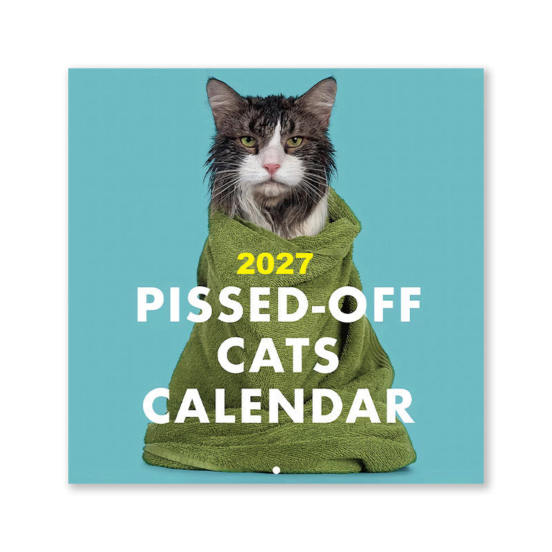 B 2027 Pissed-Off Cats Calendar