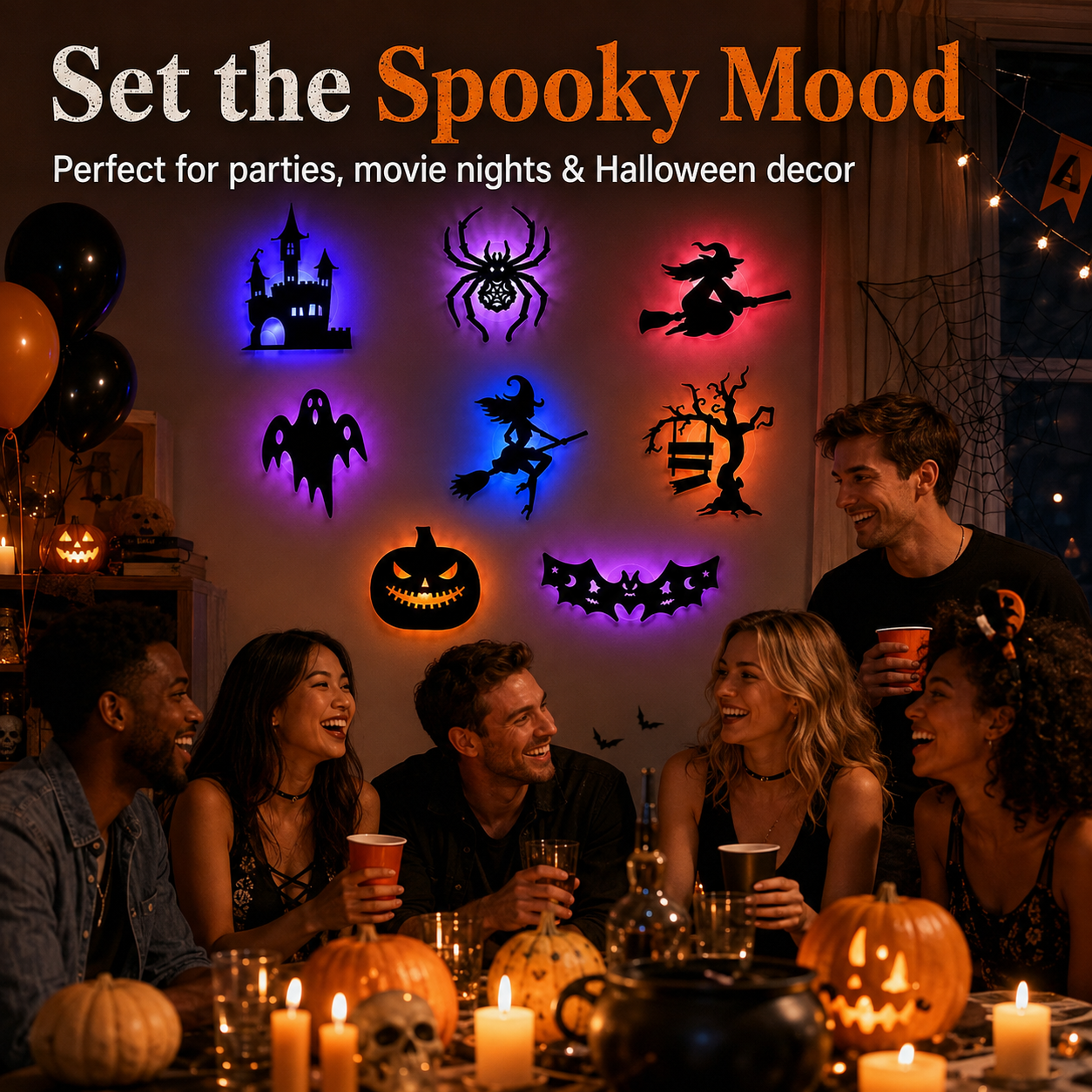 Great for Parties, Movie Nights and Cozy Gatherings