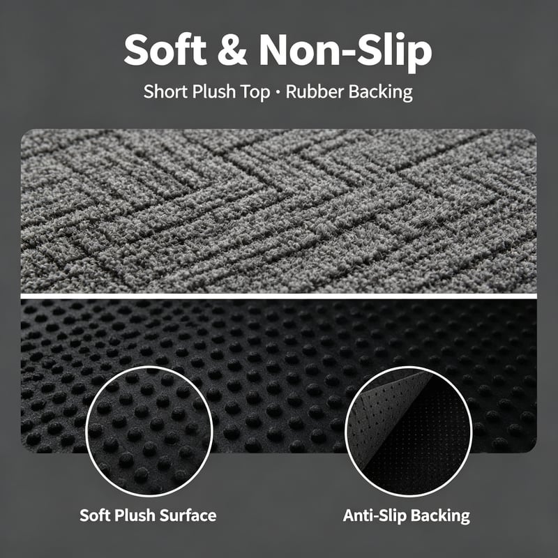 3D Skull Illusion Doormat