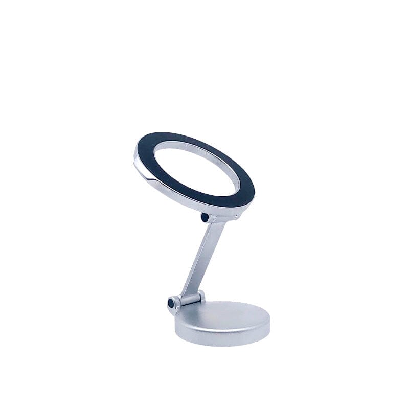 Silver 360 Degree Rotation Magnetic Phone Holder