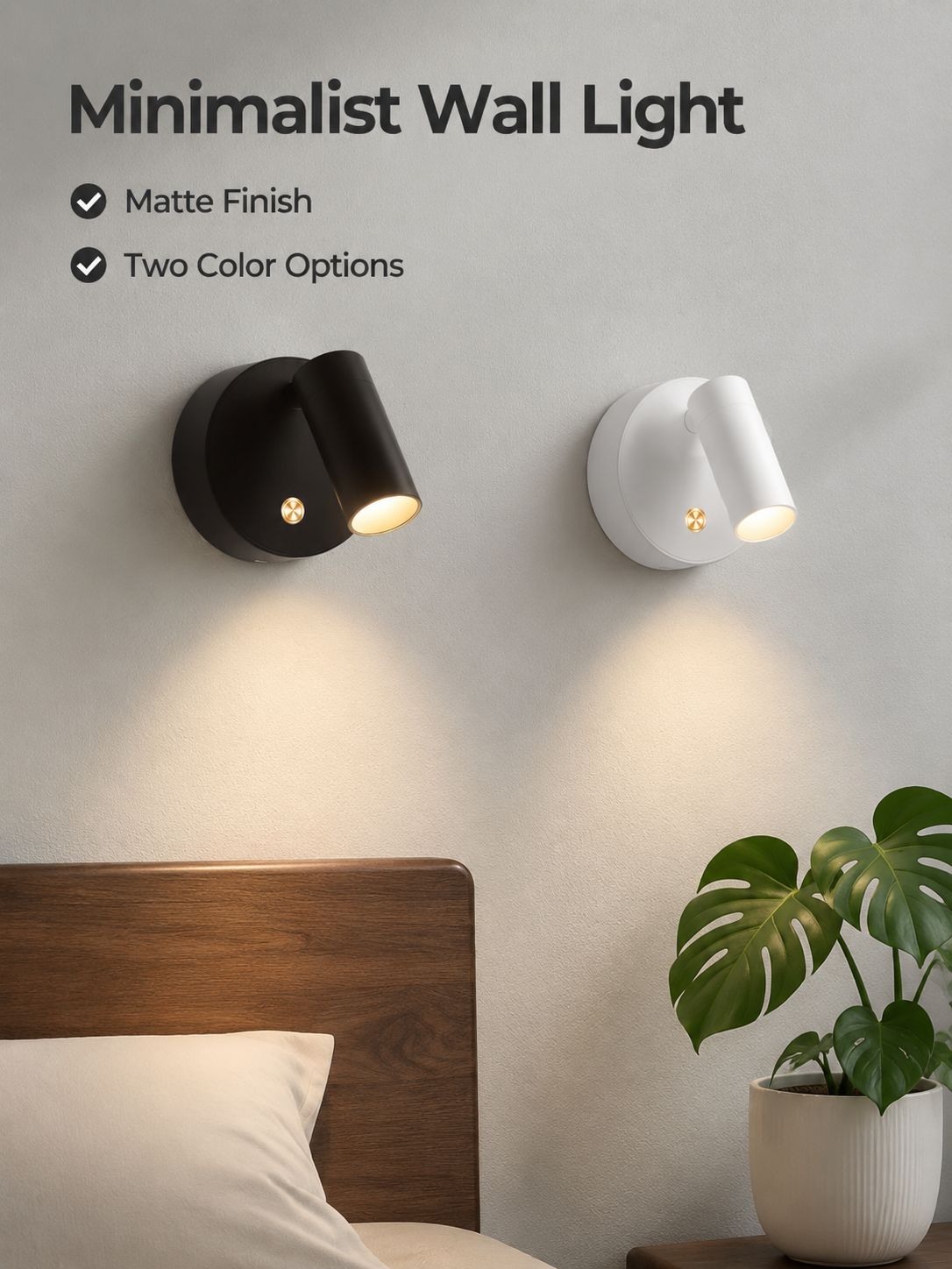 Wireless Bedside Headboard Light