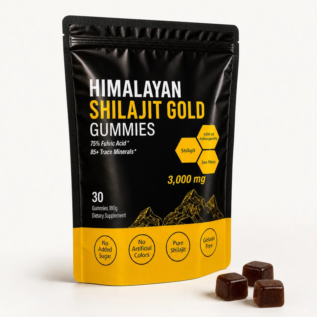 MENRYX Himalayan Shilajit Gold Gummies