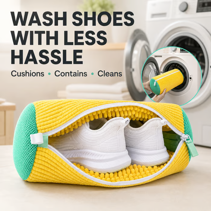 🌞 49% OFF NOW! Laundry Shoe Washing Bag for Washing Machine
