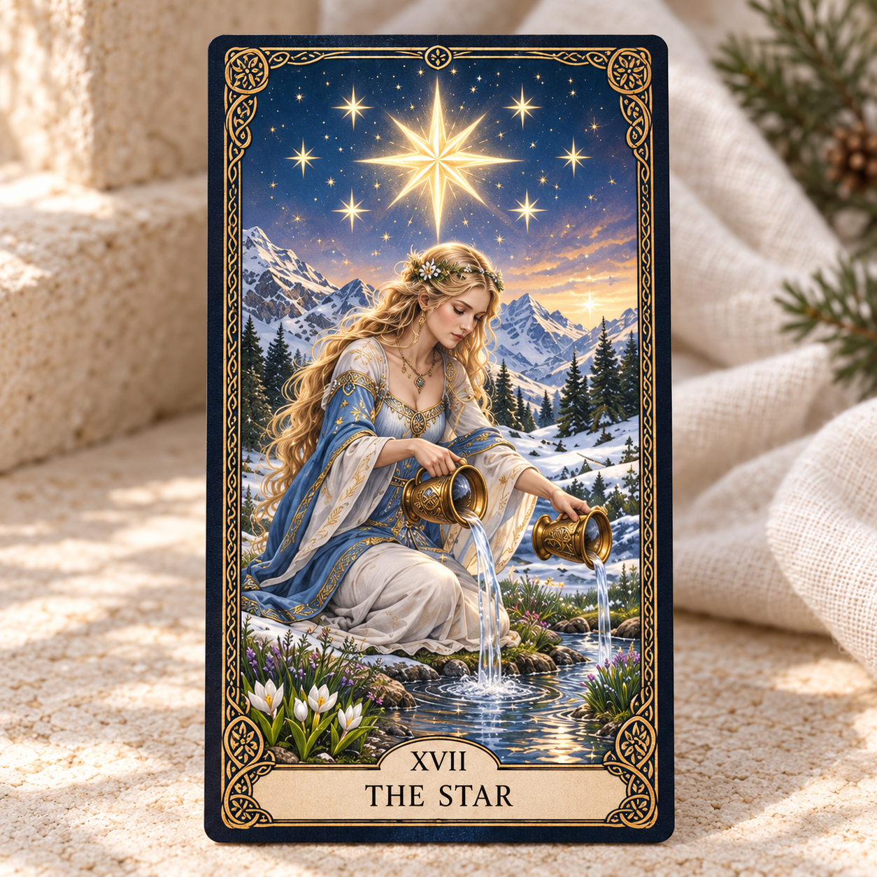 🌿 Norse Mythology Tarot — 78 Cards of Intuition, Beauty & Renewal ✨