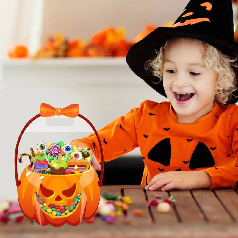 🔥Halloween Treat Bags – 10/30/50PCS Party Packs 🎃