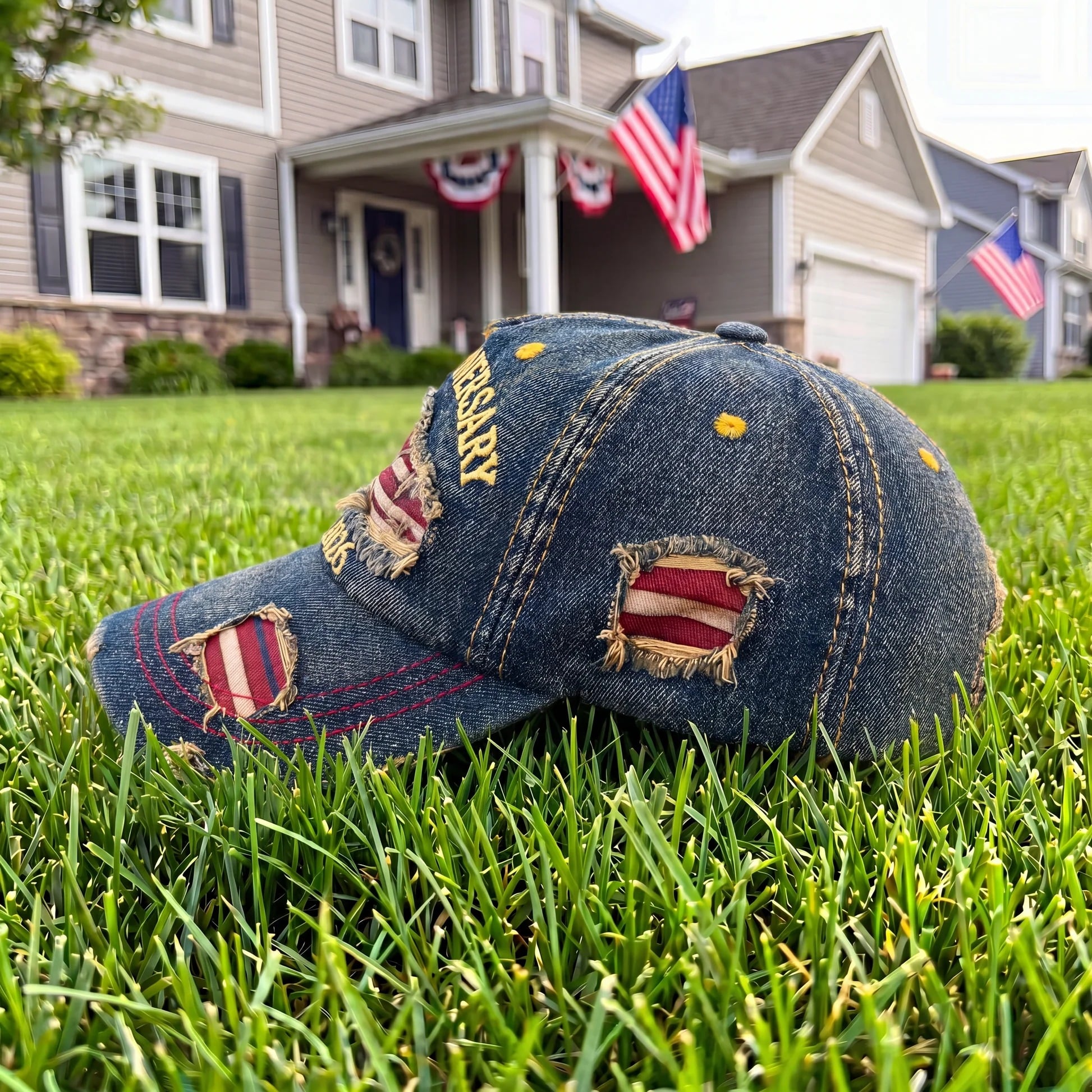 🎖️100% Handmade 250th Anniversary Hat
