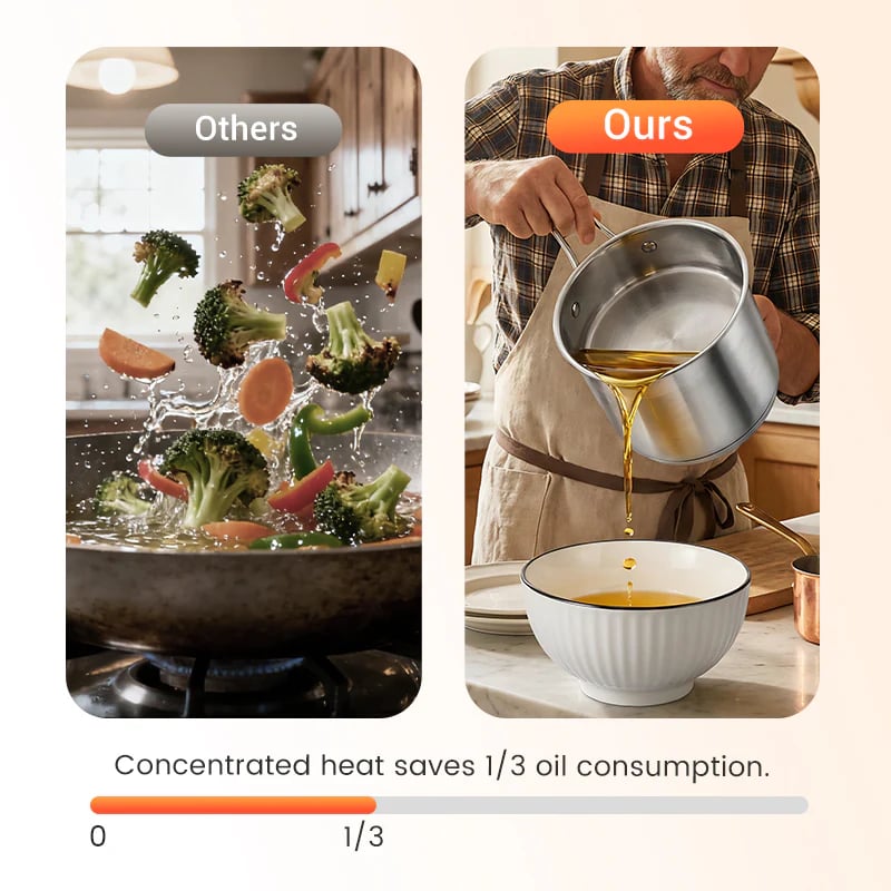 Multifunctional  Stainless Steel Fryer
