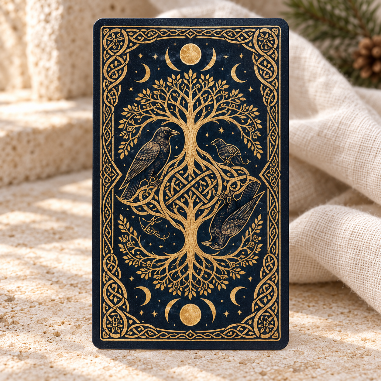 🌿 Norse Mythology Tarot — 78 Cards of Intuition, Beauty & Renewal ✨