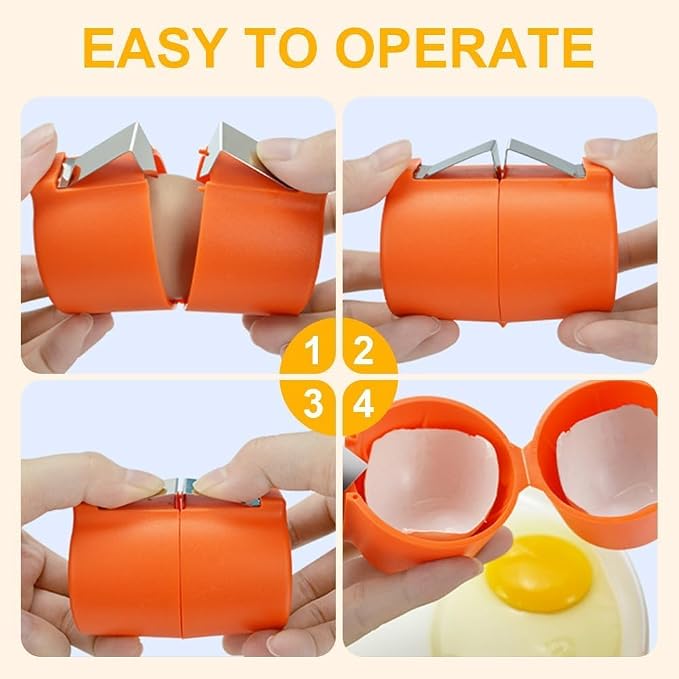 🍳 Quick Egg Cracker Tool – Open Hundreds Of Eggs Faster & Cleaner