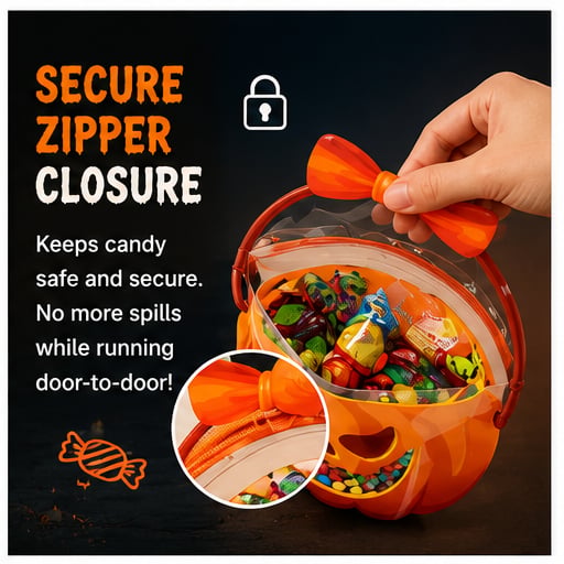 🔥Halloween Treat Bags – 10/30/50PCS Party Packs 🎃