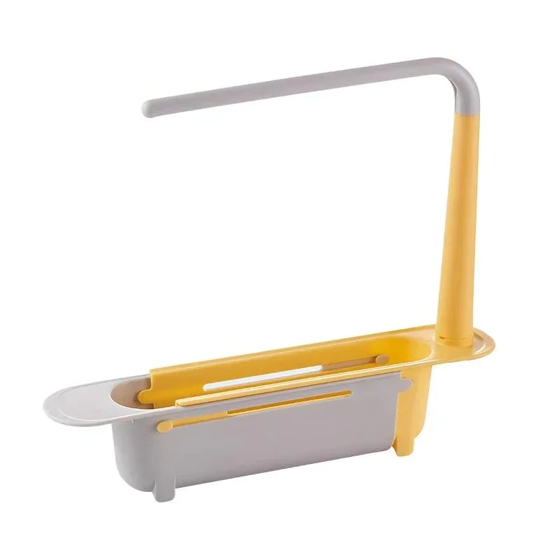 🔥Last Day 49% OFF - Updated Telescopic Sink Storage Rack😊