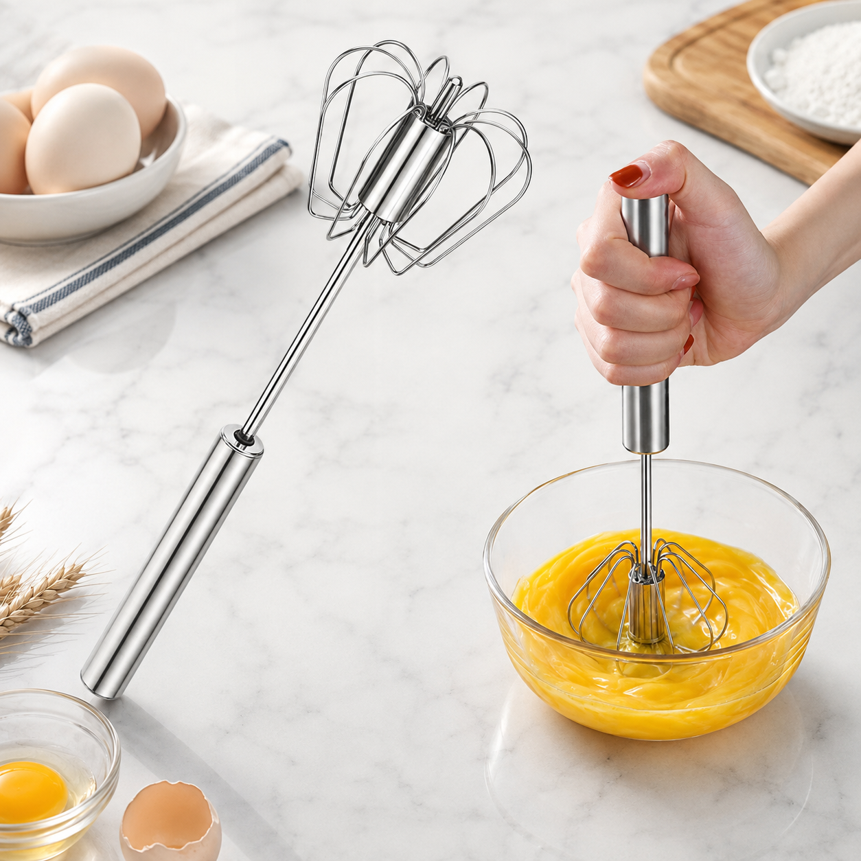 🍳 Quick Egg Cracker Tool – Open Hundreds Of Eggs Faster & Cleaner