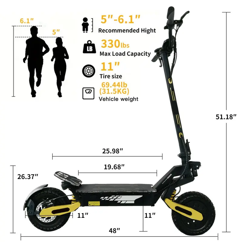 Patinete eléctrico para adultos