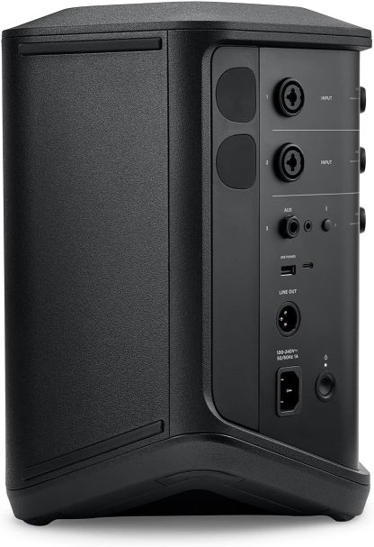 Bose S1 Pro - Sistema de bocinas Bluetooth con batería, micrófono Shure PGA48, Cable de Audio XLR de 4.6 Metros (6 artículos)