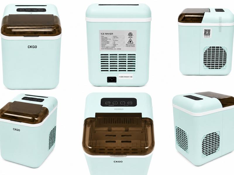 CKGO-i5 Máquina de Hielo Inteligente Hielo Rápido en Minutos Portátil y Compacta