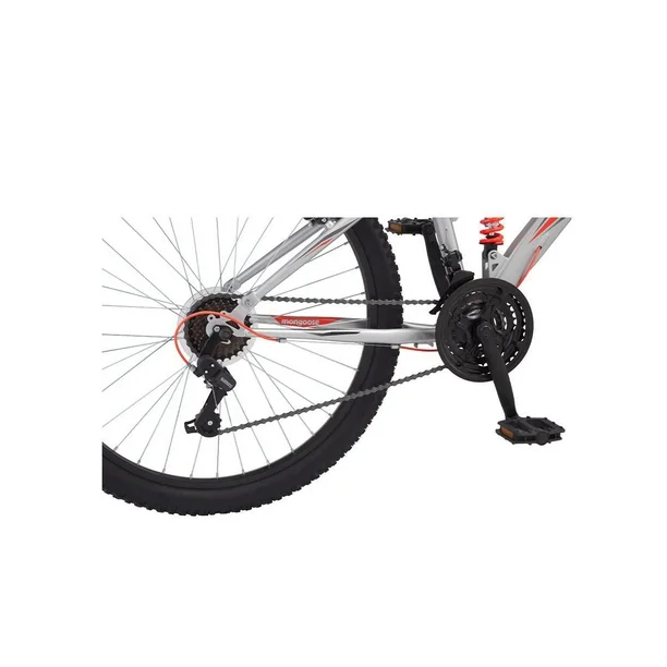 Bicicleta Mongoose Bedlam R26 Blanco con naranja