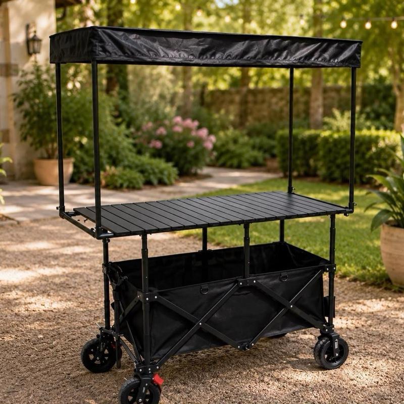 Carrito Multiusos Plegable con Toldo