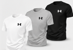 Camiseta para hombre Under Armour HeatGear Tech Twist (Paquete de 4)