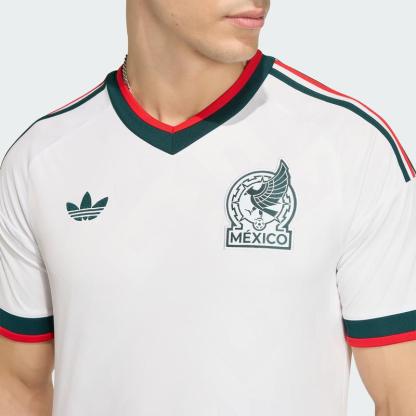 Paquete de 3 piezas：Jersey adidas para Hombre Visitante Selección Nacional de México 26 Blanco