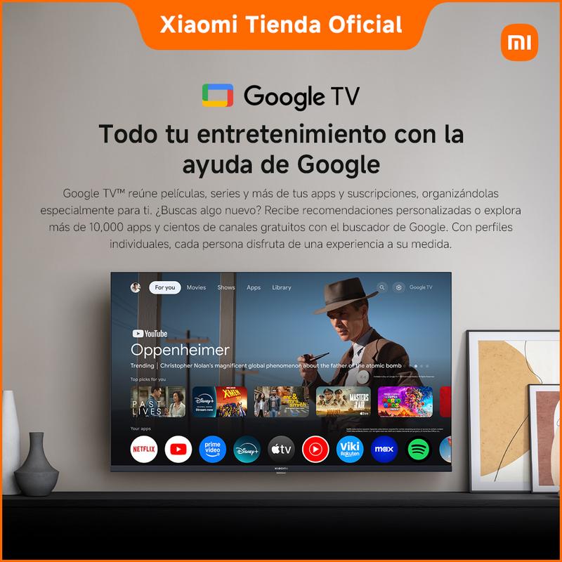 TV A 32 2026 | Google TV | Diseño Elegante con Bisel Ultrafino | Dolby Audio DTS:X + DTS Virtual:X1 | Voice Control