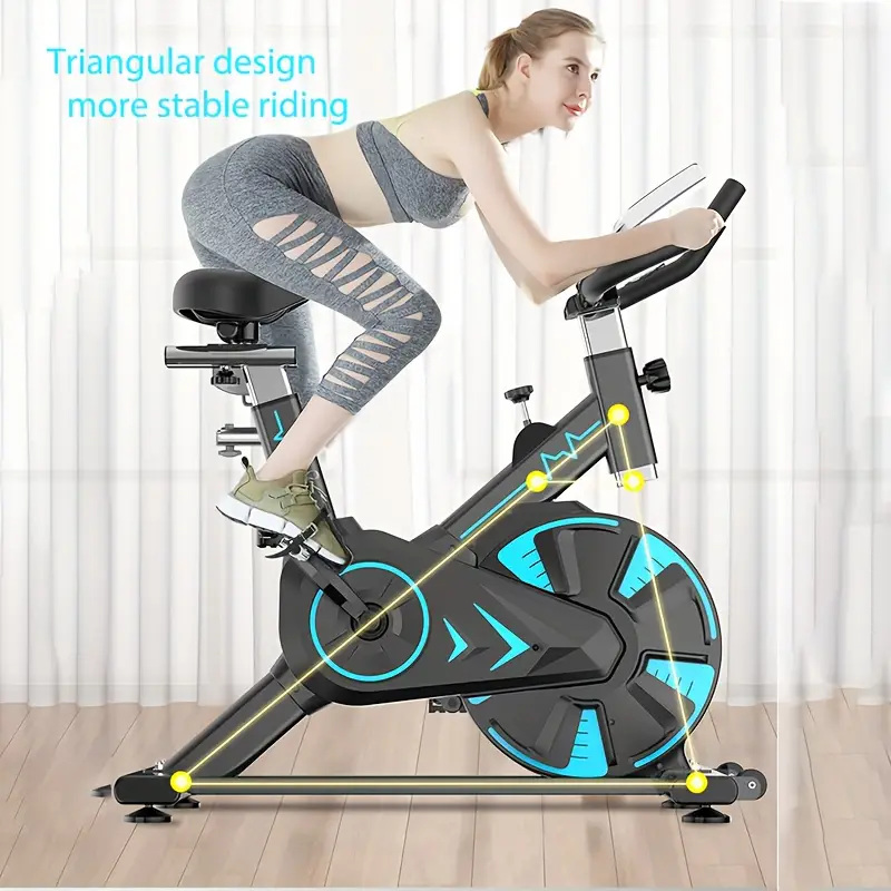 1pc Bicicleta Dinámica para el Hogar, Coche de Fitness, Adecuado para Deportes Aeróbicos, Entrenamiento Corporal, Sin Batería