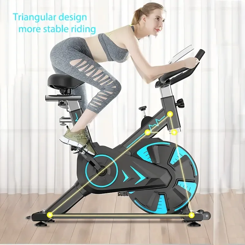 1pc Bicicleta Dinámica para el Hogar, Coche de Fitness, Adecuado para Deportes Aeróbicos, Entrenamiento Corporal, Sin Batería