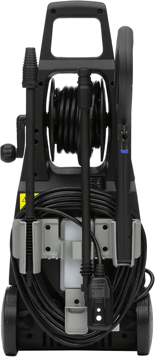AR Blue Clean AR390SS 2000 PSI - Limpiador eléctrico con Pistola de Spray, Varilla, Manguera DE 76,2 cm y Cable de alimentación DE 88,9 cm, Color Azul, Azul, 1-Paquete