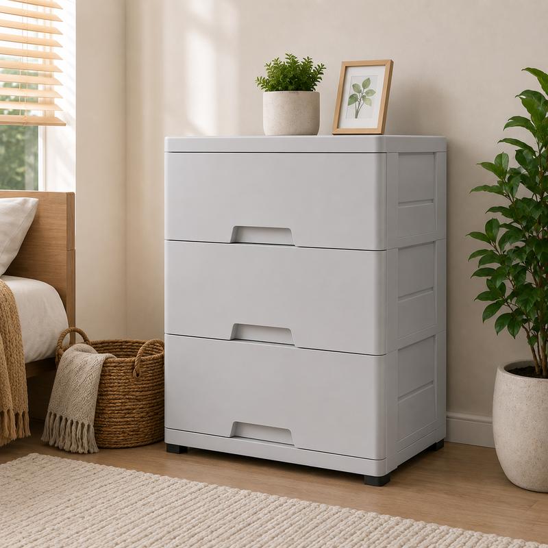 Mueble Organizador Moderno Disponible en 3 y 4 Cajones
